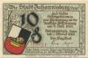 Johannisburg (heute: PL-Pisz) - Stadt - 1.10.1920 - 10 Pfennig 