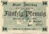 Jüterbog - Stadt - 1.11.1918 - 31.12.1921 - 50 Pfennig 