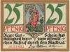 Kahla - Stadt - 1921 - 25 Pfennig 