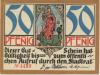 Kahla - Stadt - 1921 - 50 Pfennig 