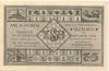 Kahla - Thüringer Schachbund - - 1.11.1921 - 75 Pfennig 