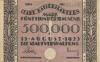 Kaiserslautern - Stadt - 15.8.1923 - 500000 Mark 