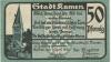 Kamen - Stadt - 1.4.1920 - 50 Pfennig 