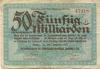 Kamenz - Amtshauptmannschaft - 1.11.1923 - 50 Milliarden Mark 