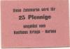 Karken (heute: Heinsberg) - Krings, Kaufhaus - -- - 25 Pfennig 