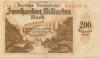 Karlsruhe - Reichsbahndirektion - 15.10.1923 - 200 Milliarden Mark 