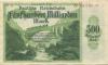 Karlsruhe - Reichsbahndirektion - 15.10.1923 - 500 Milliarden Mark 