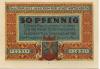 Katscher (heute: PL-Kietrz) - Stadt - September 1921 - 31.12.1921 - 50 Pfennig