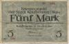 Kaufbeuren - Stadt -  15.10.1918 - 31.12.1918 - 5 Mark 