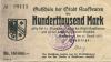 Kaufbeuren - Stadt - 11.8.1923 - 31.12.1923 - 100000 Mark 
