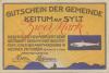 Keitum (heute: Sylt) - Gemeinde - 15.4.1920 - 2 Mark 