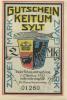 Keitum (heute: Sylt) - Gemeinde - - 1.10.1921 - 2 Mark 