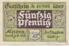Kelbra - Stadt - 12.7.1921 - 50 Pfennig 