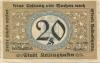 Kellinghusen - Stadt - 6.8.1920 - 20 Pfennig 