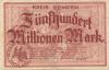 Kempen - Kreis - 1.8.1923 - 500 Millionen Mark 