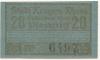 Kempen - Stadt - 9.3.1920 - 20 Pfennig 