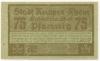 Kempen - Stadt - 9.3.1920 - 75 Pfennig 