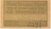 Kempen - Stadt - 9.3.1920 - 75 Pfennig 