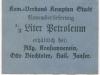 Kempten - Kommunal-Verband - November (1919)  - 1/2 Liter Petroleum 
