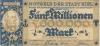 Kiel - Stadt - 1.9.1923 - 5 Millionen Mark 