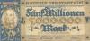Kiel - Stadt - 1.9.1923 - 5 Millionen Mark 