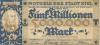 Kiel - Stadt - 1.9.1923 - 5 Millionen Mark 