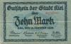 Kiel - Stadt - 15.10.1918 - 1.2.1919 - 10 Mark 