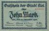 Kiel - Stadt - 15.10.1918 - 1.5.1919 - 10 Mark 