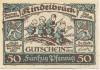 Kindelbrück - Stadt - 23.11.1920 - 50 Pfennig 