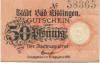 Kissingen (Bad) - Stadt - 1918 - 50 Pfennig 