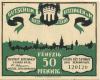 Kitzingen - Stadt - 1.3.1921 - 50 Pfennig 