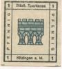 Kitzingen - Städtische Sparkasse - 1920 - 1 Pfennig 