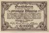 Klostermansfeld - Einkaufsvereinigung der Kaufleute des Mansfelder Gebirgs- und Seekreises eGmbH - 1.11.1920 - 20 Pfennig 