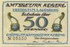 Koberg - Amtsbezirk - -- - 50 Pfennig 