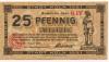 Köln - Stadt - 13.7.1921 - 25 Pfennig 