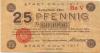 Köln - Stadt - 1.6.1918 - 25 Pfennig 