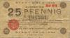 Köln - Stadt - 1.5.1920 - 25 Pfennig 