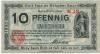 Köln - Stadt - 31.12.1920 - 10 Pfennig 