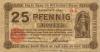 Köln - Stadt - 31.12.1920 - 25 Pfennig 