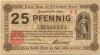 Köln - Stadt - 31.12.1920 - 25 Pfennig 