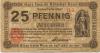 Köln - Stadt - 31.12.1920 - 25 Pfennig 