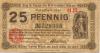 Köln - Stadt - 31.12.1920 - 25 Pfennig 