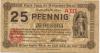Köln - Stadt - 31.12.1920 - 25 Pfennig 