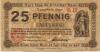 Köln - Stadt - 31.12.1920 - 25 Pfennig 