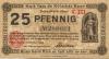 Köln - Stadt - 31.12.1920 - 25 Pfennig 