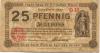 Köln - Stadt - 31.12.1920 - 25 Pfennig 