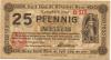 Köln - Stadt - 31.12.1920 - 25 Pfennig 