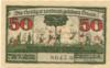 Königsaue - Gemeinde - 10.6.1921 - 50 Pfennig 