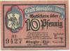 Königsee - Stadt - 1.1.1921 - Ende 1922 - 10 Pfennig 