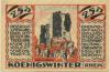 Königswinter - Verkehrsverein - 15.7.1921 - 25 Pfennig 